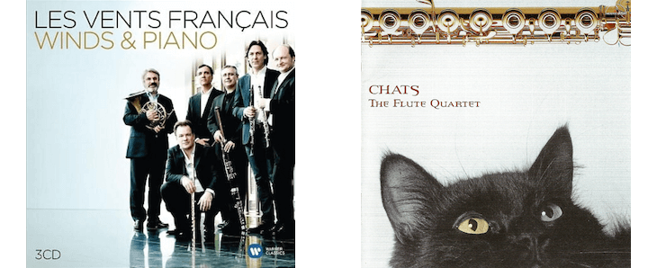 管楽器とピアノ～レ・ヴァン・フランセの真髄 ベルトミュー：CHATS