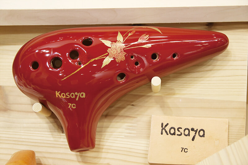 オカリナマガジン：珪藻土で作られた唯一のOcarina「かさやオカリナ